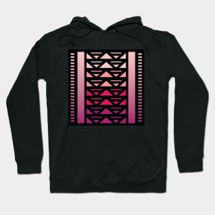 “Dimensional Flow” - V.5 Red - (Geometric Art) (Dimensions) - Doc Labs Hoodie